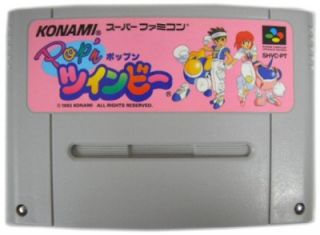 SNES SFCPopN TwinbeeSuper Famicom Konami Japan
