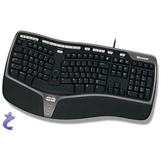 Microsoft Natural Ergonomic Keyboard 4000   Ergo Tastatur ( USB / DE )