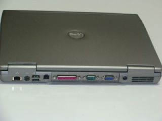 D610 Intel Centrino 2GHz 2GB 60GB XP SP3 MS Office WiFi Laptop