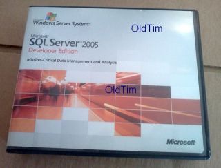 Microsoft SQL Server 2005 Developer Edition Complete and Legal