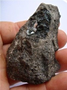 natural Herkimer Diamond Matrix specimen, Hand mined Middleville NY