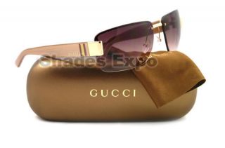 New Gucci Sunglasses GG 2851 s Caramel 84E02 Auth
