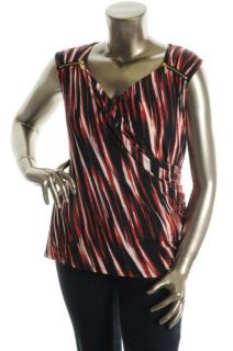 Michael Kors New Multi Color Embellished Sleeveless Dress Top Plus 2X