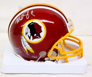 Mike Shanahan Signed Autographed Washington Redskins Mini Helmet PSA