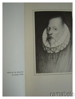 Three Exemplary Novels Miguel de Cervantes Leather Book