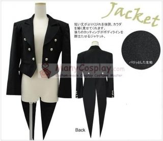 Black Butler Sebastian Michaelis Custom Cosplay Costume