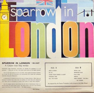 Mighty Sparrow Sparrow in London RA LP Listen