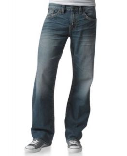 Silver Jeans Denim, Zac Flap Relaxed Fit Straight Leg Jean   Mens