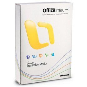 Microsoft Office 2008 Mac Expression Media Upgrade