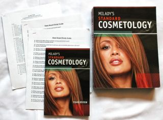 BUNDLE Miladys Standard Cosmetology 2008 BIG BOOK + SMALLS (CHINESE