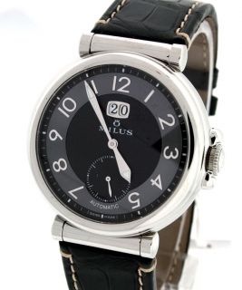 Milus Zetios New Stainless Steel Mens 42mm Watch