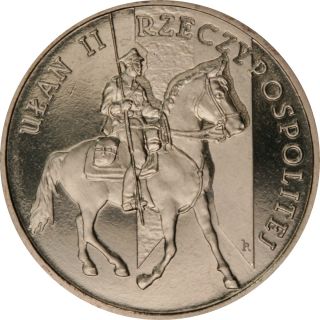 2011 Coin of Poland 2zl History of The Polish Cavalry