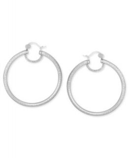 SIS by Simone I Smith Platinum Over Sterling Silver Earrings, Extra