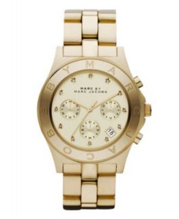Marc by Marc Jacobs Watch, Womens Chronograph Blade Rose Gold Tone