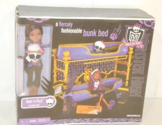 Monster High Room to Howl W2577 Bunk Bed Set Clawdeen Wolf