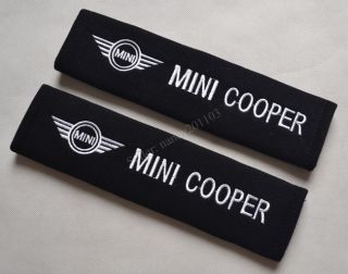 Mini Cooper Car Seat Belt Shoulder Pads Covers Cushion