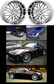 20 MRR GT1 Wheels for Lexus G35 350Z GS 300 400 Mustang Rims Set of 4