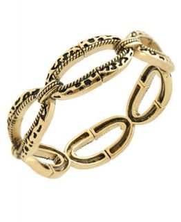 Tahari Bracelet, 14k Gold Plated Spot On Collection Stretch Bracelet