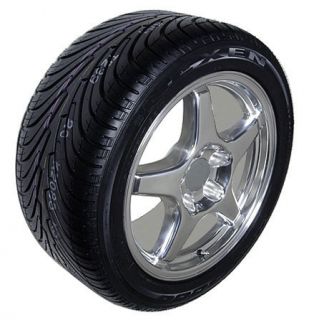 17x9 5 ZR1 Polished Wheels Rims Fit Camaro Vette Tires