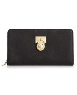 MICHAEL Michael Kors Handbag, Hamilton Signature Zip Around Wallet