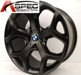 20 Matt Black BMW Style Wheels Fit BMW x5 x6 Xdrive 3 0 3 5 4 8 E70