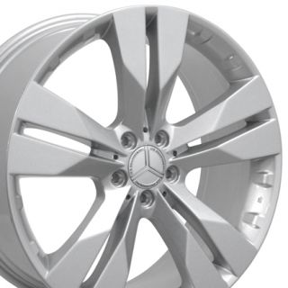 20 GL Class Style Silver Wheels Set of 4 Rims Fits Mercedes Benz 550