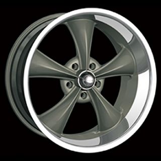 17x8 Gray Wheel Ridler Style 695 5x4 75