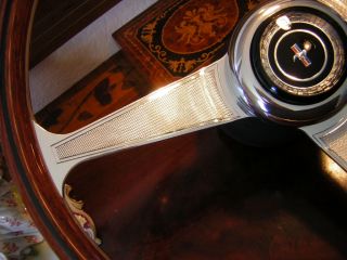 68 69 Mustang Wood Steering Wheel Nardi New Concours Condition
