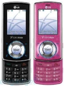 LG UX585 Rhythm U s Cellular Cell Phone Pink Broken
