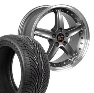 Gunmetal Cobra R Wheels Nexen Tires Rims Fit Mustang® 94 04