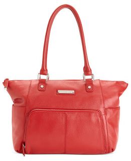 Calvin Klein Handbag, Key Item Leather Tote   Handbags & Accessories