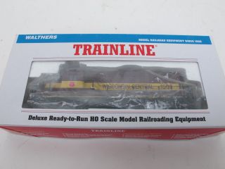 Walthers Trainline 931 118 HO Scale Model Wisconsin Central 1503 Ready