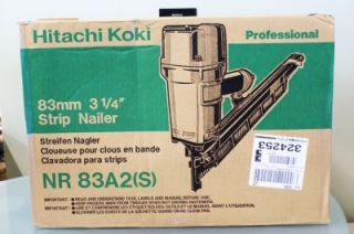Hitachi Koki 83A2 s 3 1 4 Strip Nailer