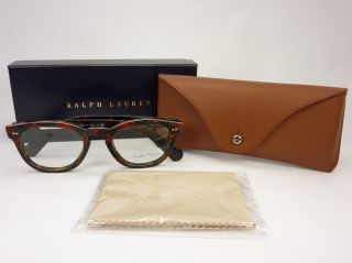 Polo Ralph Lauren P3 Ph Eyeglasses Frame 2066P 5294 Red Tartan Havana