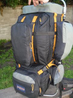 Jansport External Frame Hiking Lightweight Backpack Hip