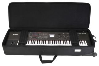 1SKB SC76KW SOFT CASE FOR 76 NOTE KEYBOARD WITH WHEELS 1SKBSC76KW NEW