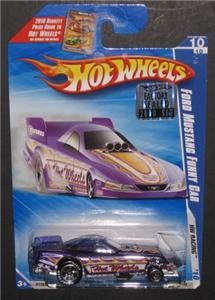 Hot Wheels Mustang Funny Car  Exclusive w Goodyear Tires
