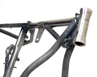 Big Twin Wishbone Rigid Hardtail Frame Bobber Chassis