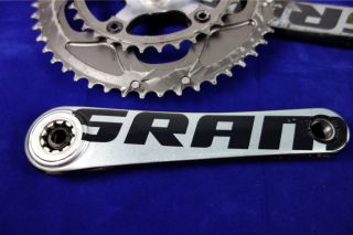 Pre owned Sram Red GXP carbon compact crankset. 50/34 rings. 172.5mm