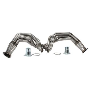 New 1937 54 BBC Chevy Fender Well Headers Raw Finish