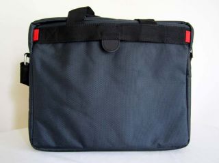 16 Computer Laptop Briefcase Bag Padded Case Navy Teal