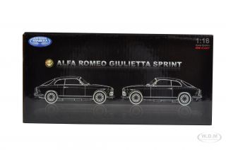 Brand new 1:18 scale diecast model car of Alfa Romeo Giuletta Sprint