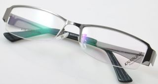 6138 Mans Half Rim Metal Optical Eyeglasses Frames
