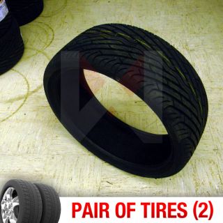 Set of 2 New 245 30R22 Durun Fone Two Tires 1 Pair 245 30 22 2453022