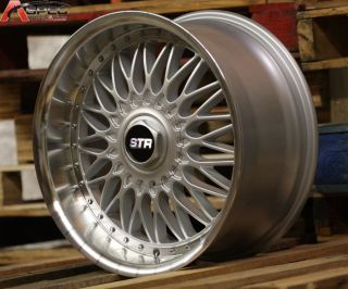 Style 4x114 3 Silver Wheel Fit Nissan 240Z 240sx s13 s14 Rims