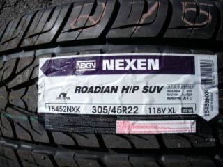 New Nexen Roadian HP BW 305 45R22 XL 118V Single Tire 45 22