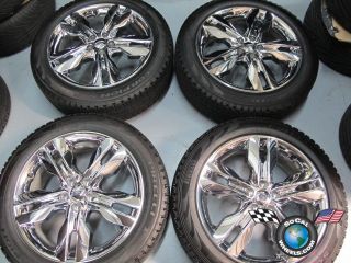 Ford Edge Factory Chrome Clad 20 Wheels Tires OEM Rims 3847 245/50/20