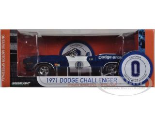 1971 Dodge Challenger Ontario Speedway Pace Car 1 18 1500pc Greenight