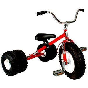Dirt King Childs Dually Tricycle Trike Red DK 251 Dr