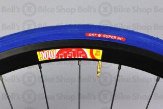 CST C740 Tire 27 x 1 1 4 Blue Track Fixed Gear Road